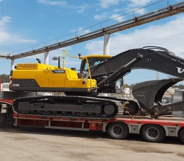 Перевозка экскаватора